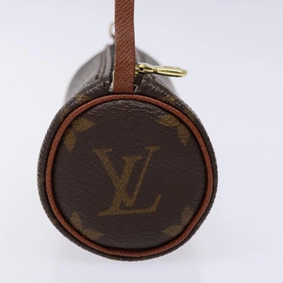 LOUIS VUITTON Monogram Papillon Pouch LV Auth 138782 - Picture 5 of 16
